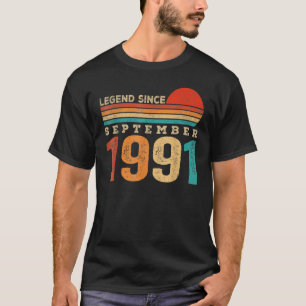 1991年9月31日Birから31歳の伝説 Tシャツ