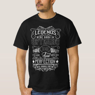1991年9生まれ月に伝説があった全オリジナルP Tシャツ
