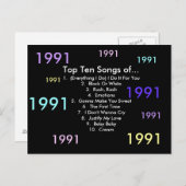 1991曲 ポストカード (正面/裏面)