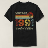1991生まれ年のヴィンテージの誕生日年のパーティー結婚のm tシャツ (デザイン正面)