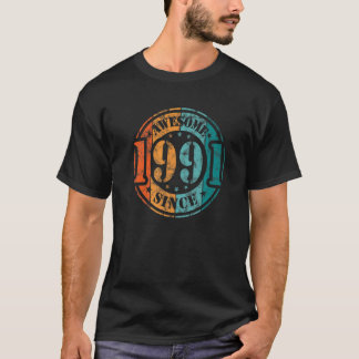 1991素晴らし年からヴィンテージ男女誕生日 Tシャツ