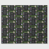 1991誕生日年トリビア ラッピングペーパー (フラット)