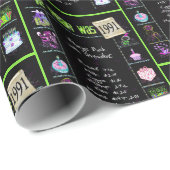 1991誕生日年トリビア ラッピングペーパー (ロールコーナー)