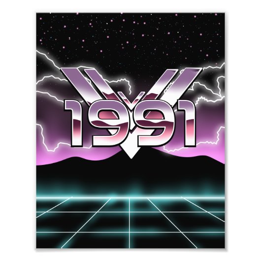 1991 テクノワール フォトプリント            (正面)