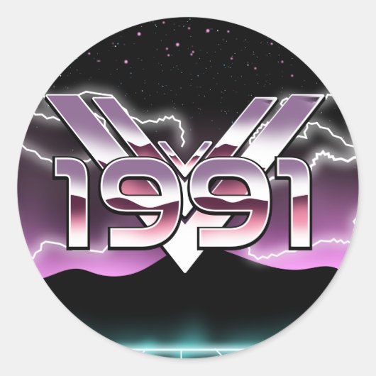 1991 テクノワール ラウンドシール (正面)