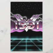 1991 テクノワール 便箋 (裏面)