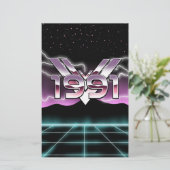 1991 テクノワール 便箋 (スタンド正面)
