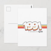 1991 伝説の誕生 ポストカード (正面/裏面)