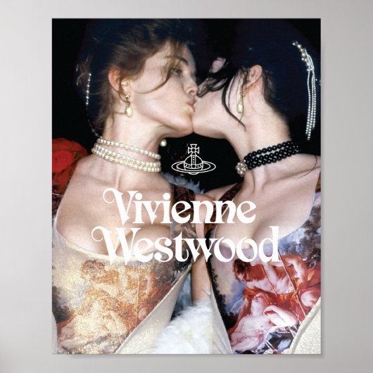 1991 Vivienne Westwood Vintageポスターガールキス ポスター (正面)