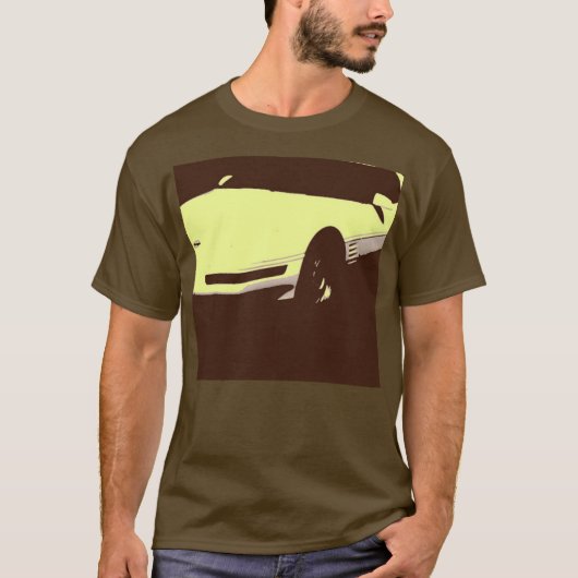 1992コルベットクラシックポップ・アートの芸術 Tシャツ (正面)