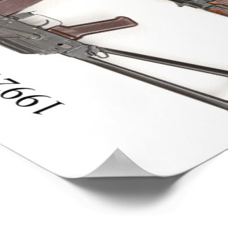 1992トゥラAKS-74Uアサルトライフル ポスター