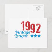 1992ヴィンテージリーク ポストカード (正面/裏面)