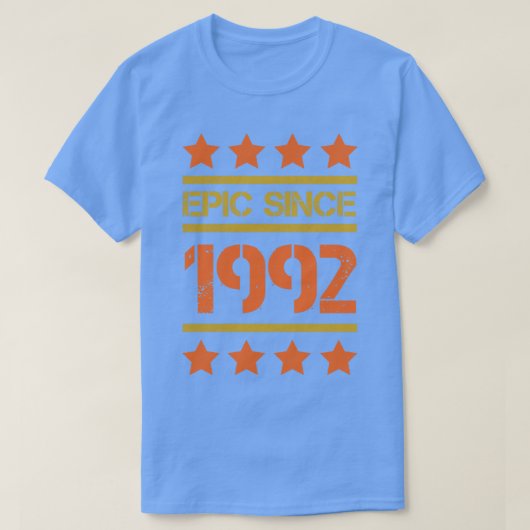 1992年からエピック家族誕生日ギフトBbayFather Mo Tシャツ (デザイン正面)