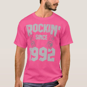1992年からロックンロックヴィンテージファン30th Bir Tシャツ
