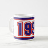 1992年に生まれて下さい コーヒーマグカップ (正面左)