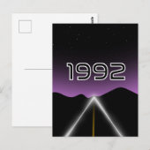 1992年の出会い ポストカード (正面/裏面)