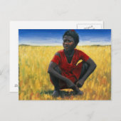 1992年の少女 ポストカード (正面/裏面)