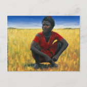 1992年の少女 ポストカード (正面)