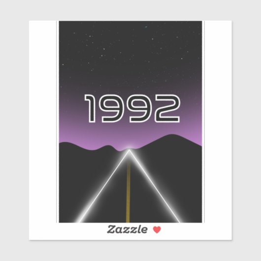 1992年の遭遇 シール (シート)