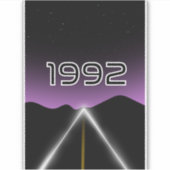 1992年の遭遇 シール (正面)