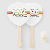 1992年伝説の誕生 ハンドファン (正面&裏面)