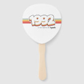 1992年伝説の誕生 ハンドファン (裏面)