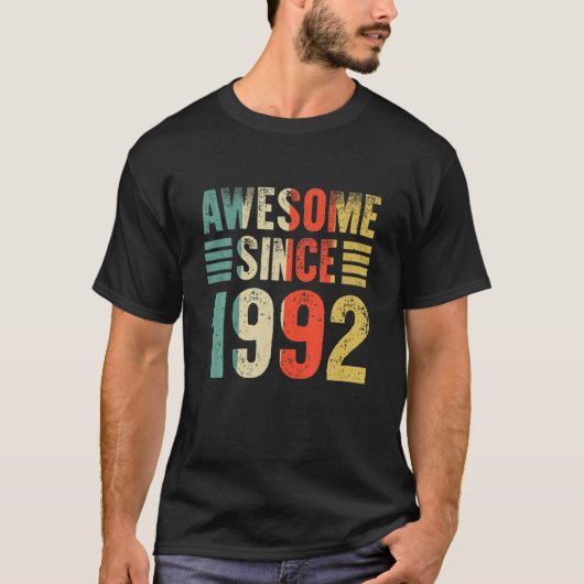 1992年素晴らしから30歳Vi Tシャツ (正面)