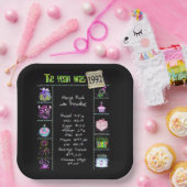 1992年誕生日トリビアファクト紙プレート ペーパープレート (パーティー)