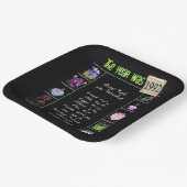 1992年誕生日トリビアファクト紙プレート ペーパープレート (傾斜あり)