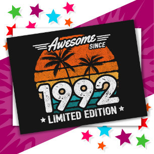 1992年限定復刻デザイン かっこいい1992年からずっと ポストカード