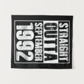 1992年29歳の誕生日 ストレートアウト タペストリー (正面(横))