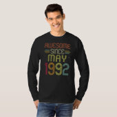 1992年5月素晴らし30歳から30歳 Tシャツ (正面フル)