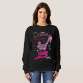 1992年7生まれ月に女王が誕生した スウェットシャツ (正面フル)