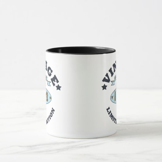 1992生まれ年のヴィンテージ誕生日ギフト マグカップ (中央)