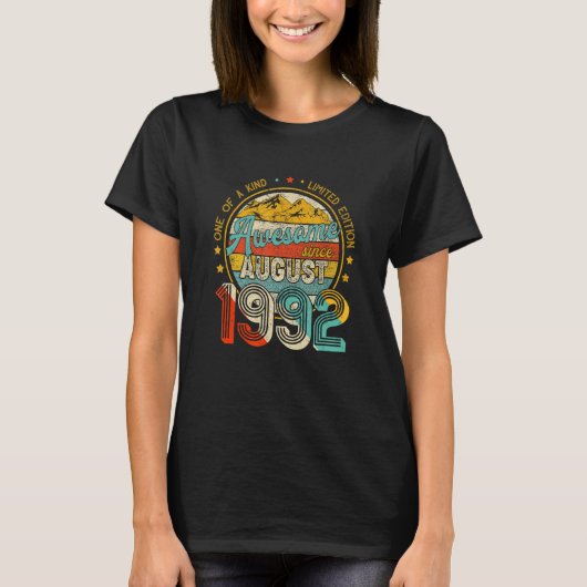 1992素晴らし年から威厳があるある種の Tシャツ (正面)