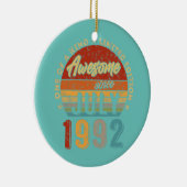 1992素晴らし年7月ヴィンテージ30歳 セラミックオーナメント (右)