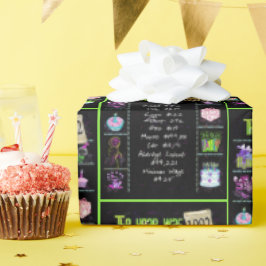 1992誕生日年トリビア ラッピングペーパー