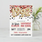 1992高等学校大学懇親会招待状 招待状 (スタンド正面)