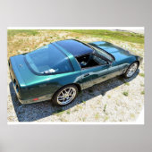 1992 C4コルベット ポスター (正面)