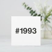 1993ハッシュタグ32誕生日記念日 セーブザデート (スタンド正面)