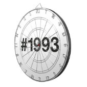 1993ハッシュタグ32誕生日記念日 ダーツボード (正面右)