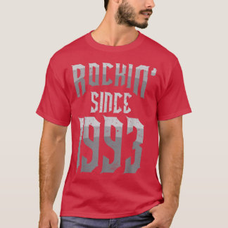 1993年からロックンロックヴィンテージファン29th Bir Tシャツ