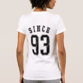 1993年から一緒 Tシャツ (裏面)