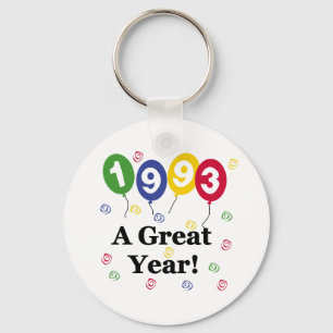 1993年すばらしい年の誕生日 キーホルダー