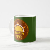 1993年の誕生日おもしろいプレゼント コーヒーマグカップ (正面左)
