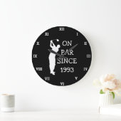 1993年ゴルファー誕生日30位おもしろい70パー ラージ壁時計 (ホーム)