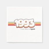 1993年伝説の誕生 スタンダードカクテルナプキン (正面)