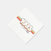 1993年伝説の誕生 スタンダードカクテルナプキン (角)