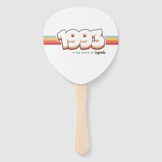 1993年伝説の誕生 ハンドファン (正面)