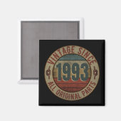 1993年製ヴィンテージ 純正パーツ使用。 マグネット (正面/裏面)